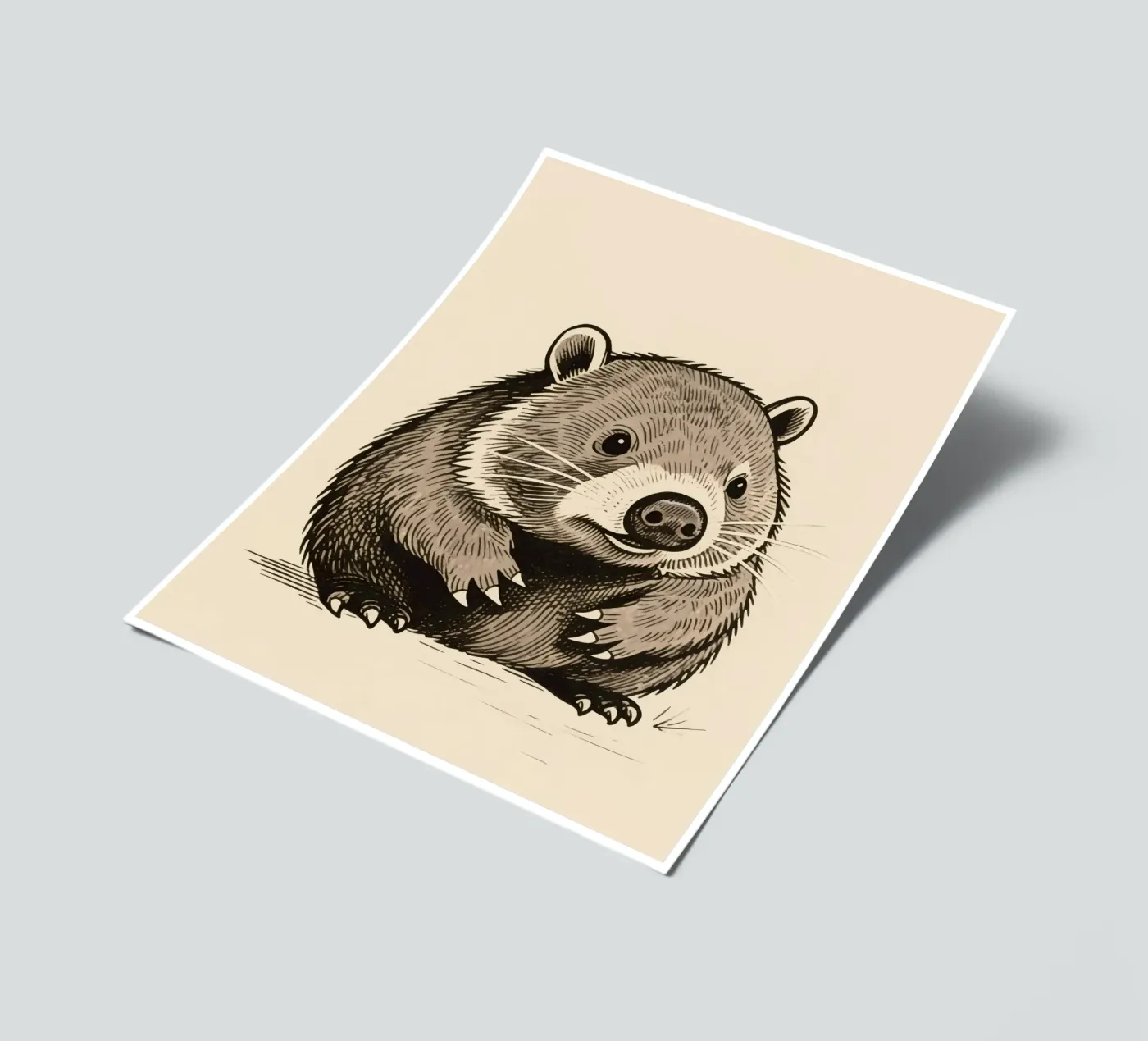 Wombat sticker sheet by knowledge