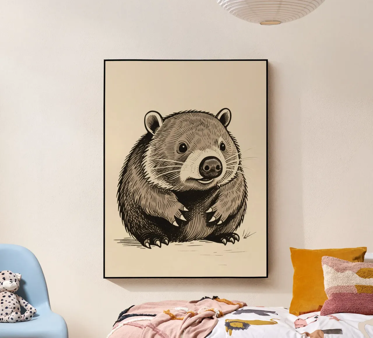 Wombat plexiglass da knowledge