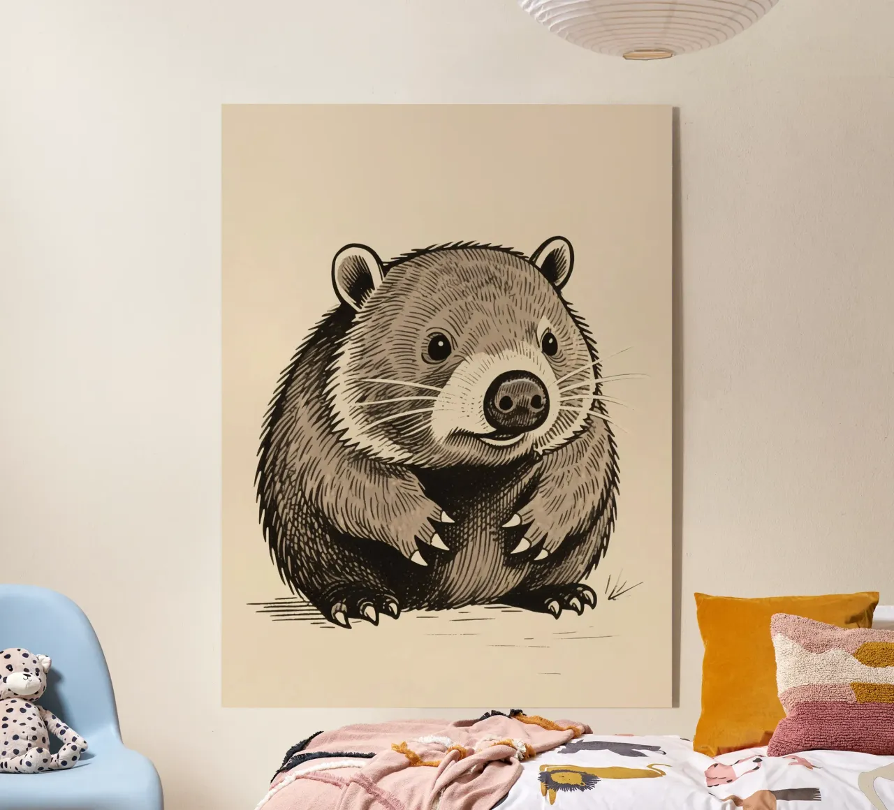 Wombat plexiglass da knowledge