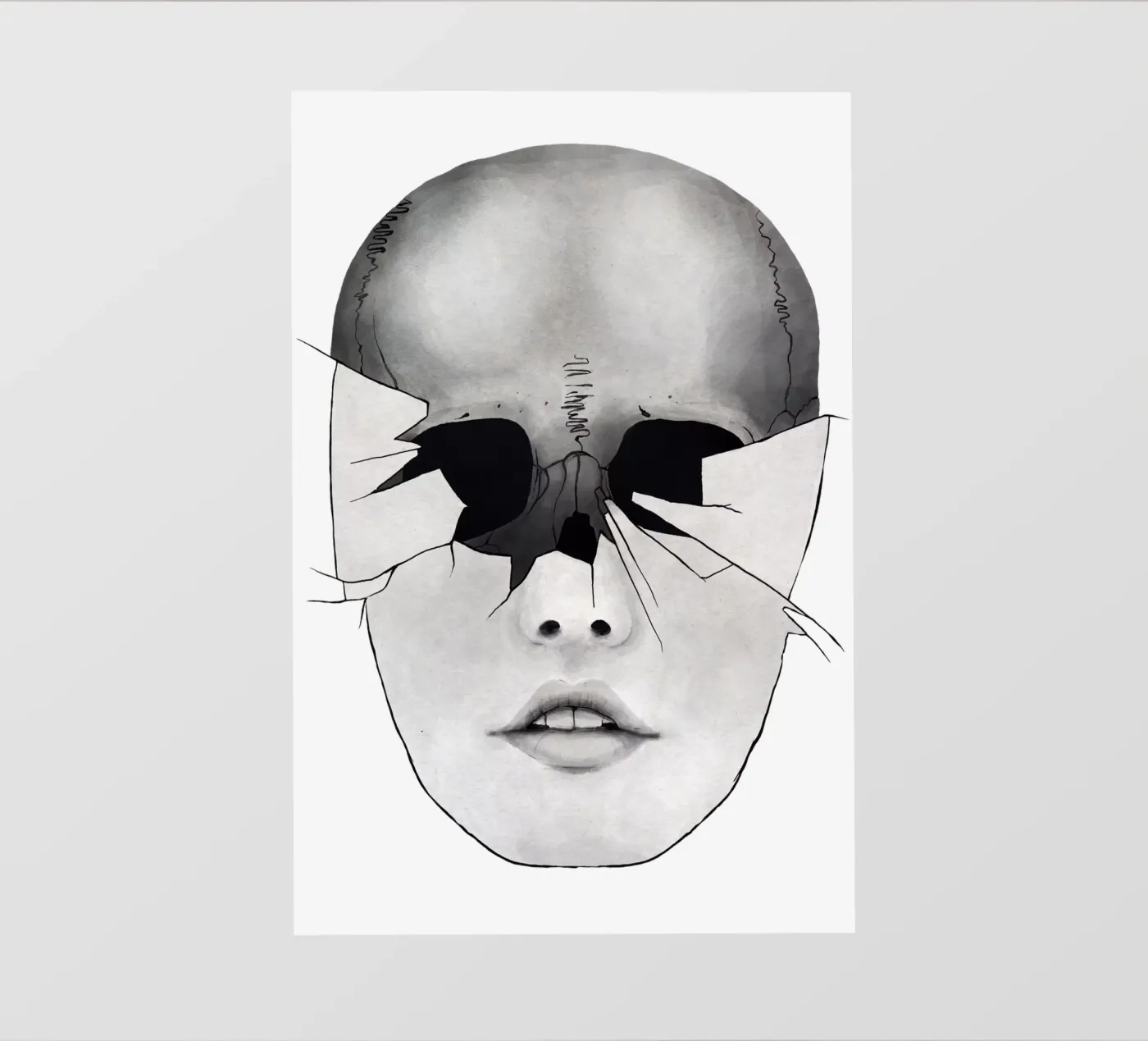 Broken backlit folie van Kuba Gornowicz