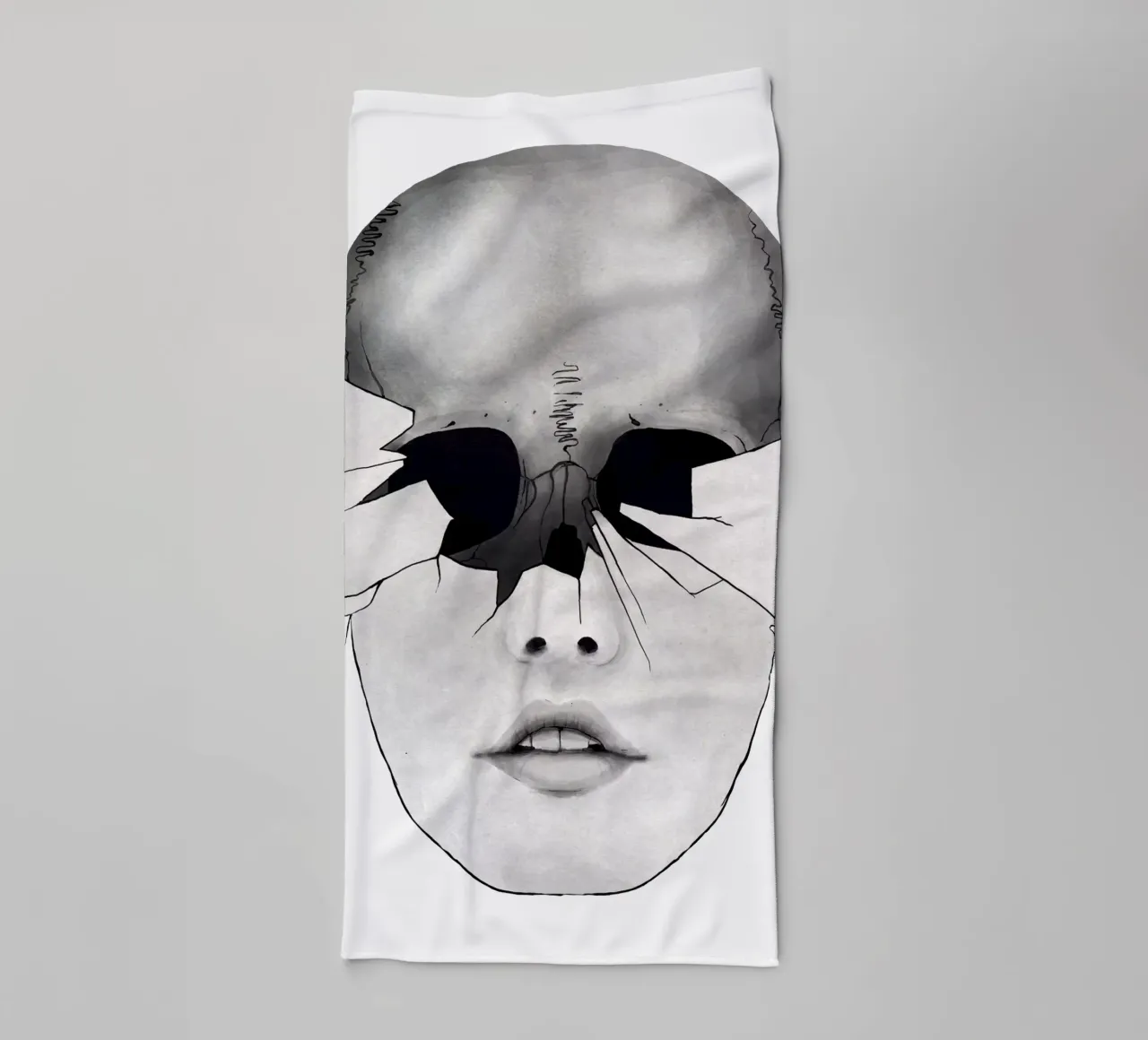 Broken towel by Kuba Gornowicz