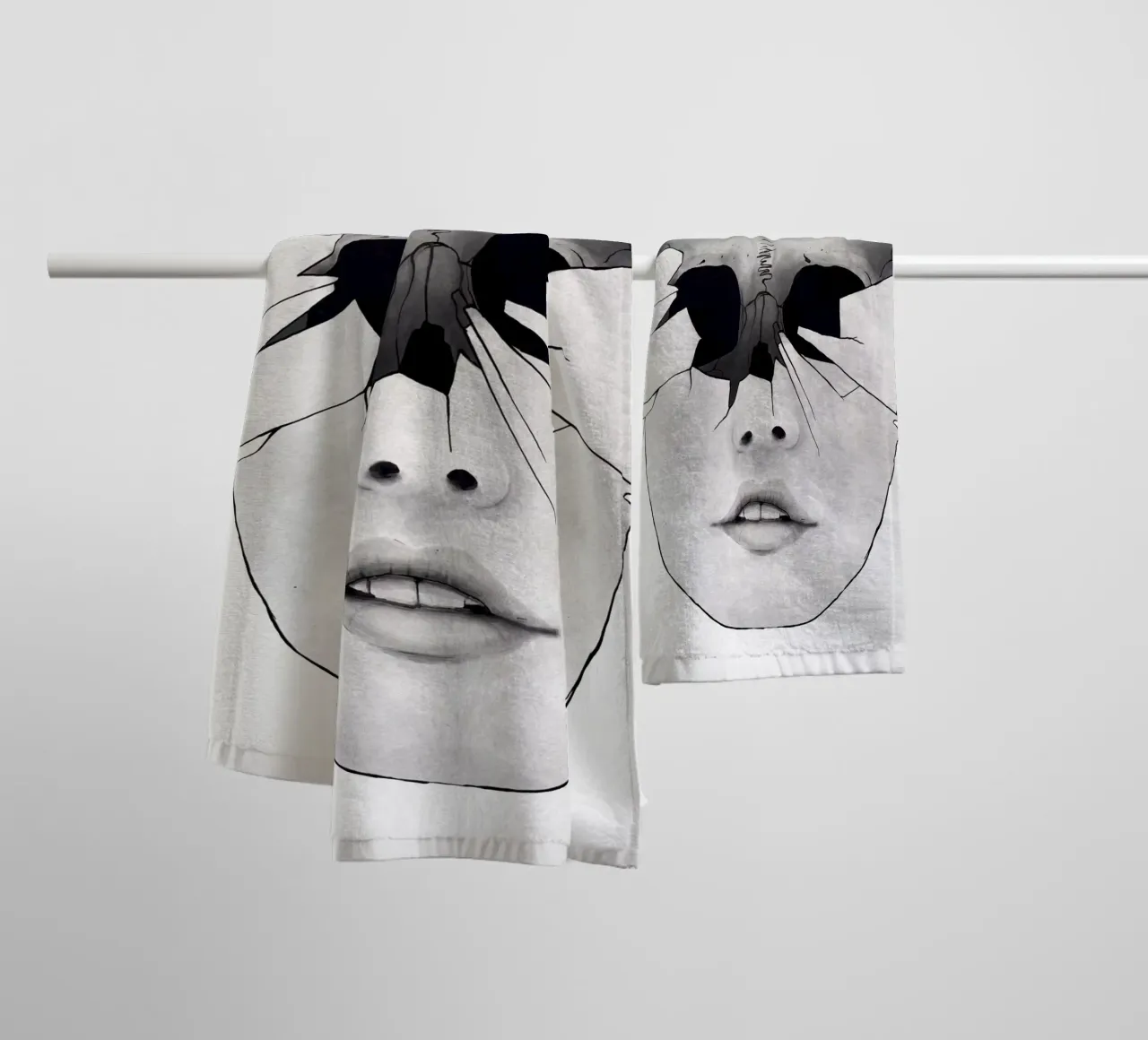 Broken towel by Kuba Gornowicz