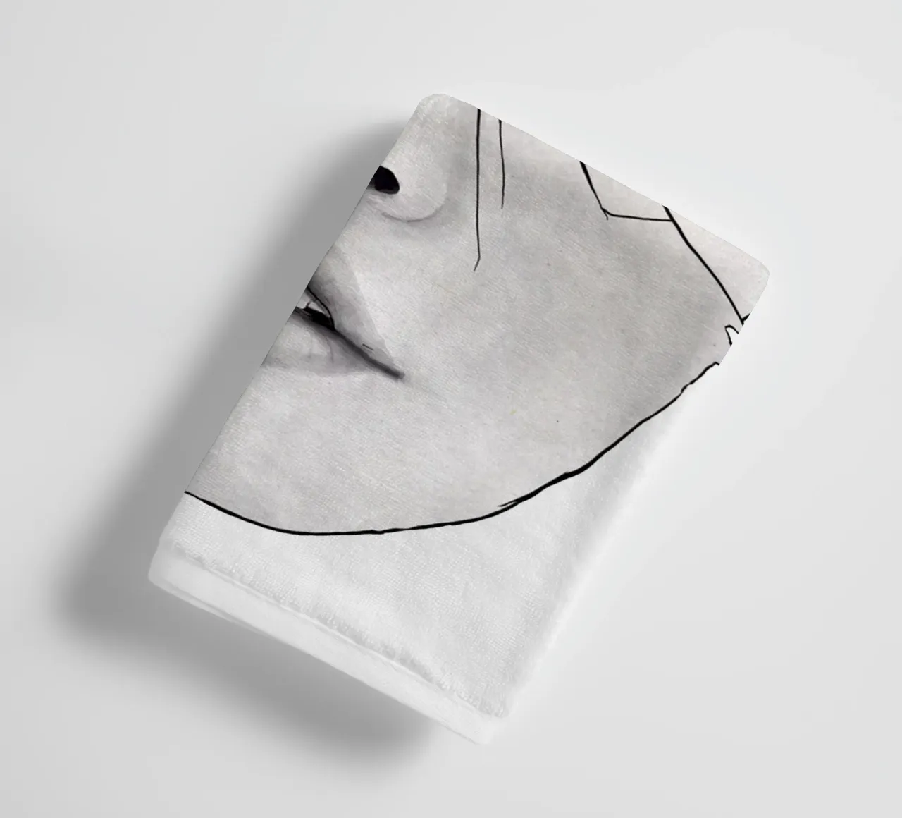 Broken towel by Kuba Gornowicz