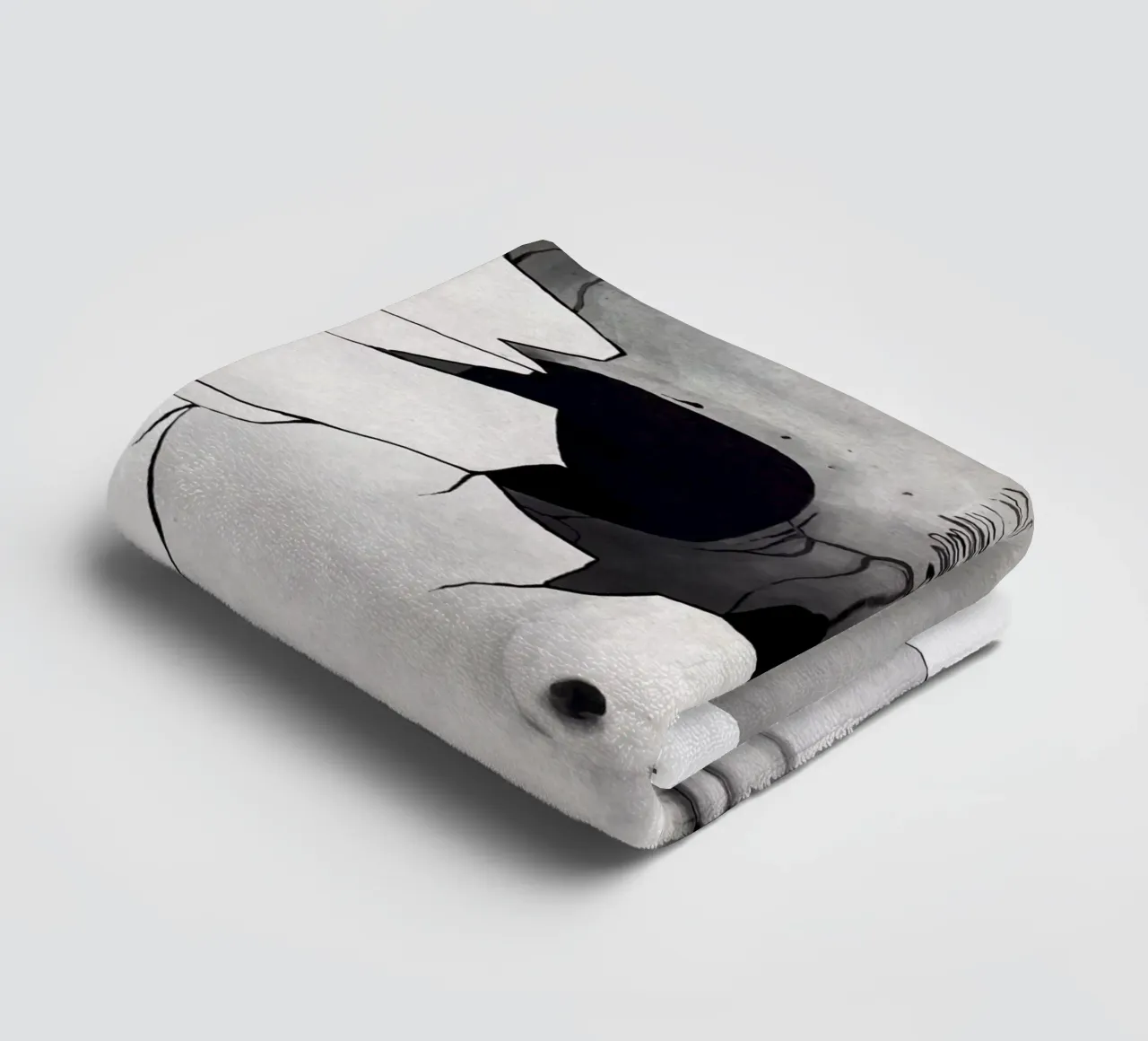 Broken towel by Kuba Gornowicz