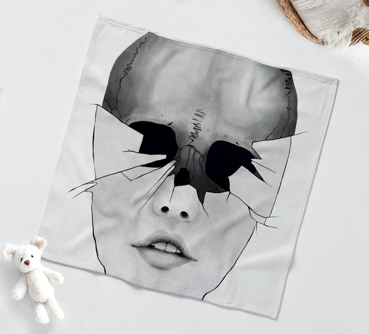 Broken fleecedeken van Kuba Gornowicz