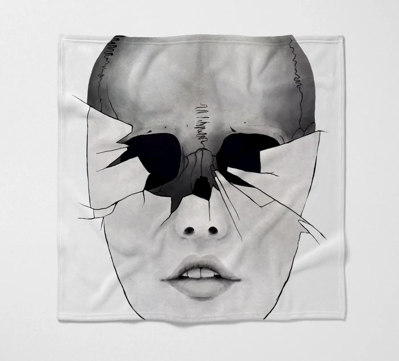 Broken fleecedeken van Kuba Gornowicz