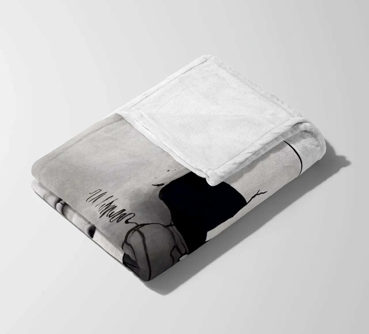 Broken fleecedeken van Kuba Gornowicz