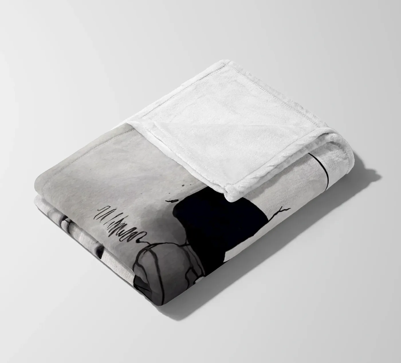 Broken fleecedeken van Kuba Gornowicz