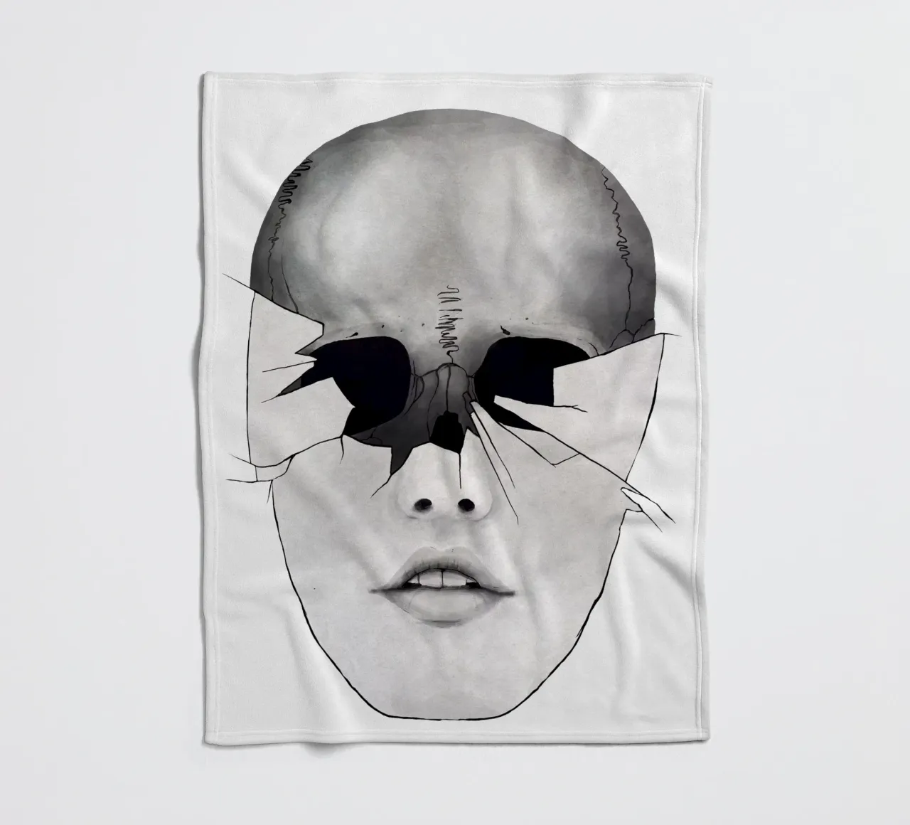 Broken fleecedeken van Kuba Gornowicz