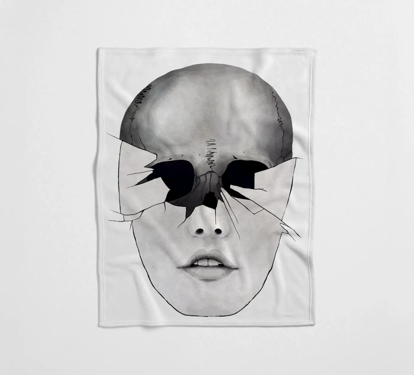 Broken fleecedeken van Kuba Gornowicz