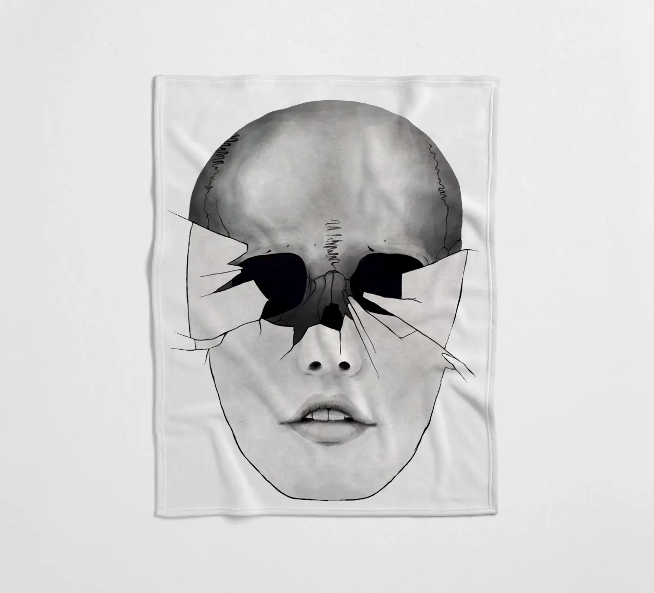 Broken fleecedeken van Kuba Gornowicz