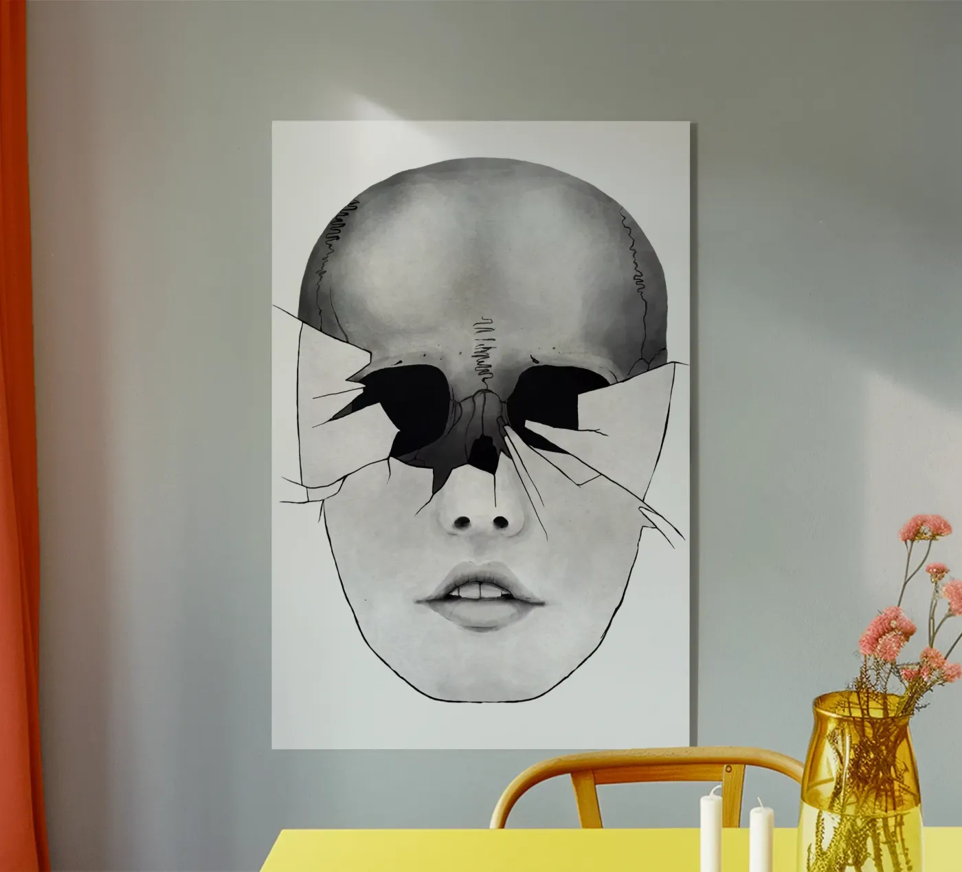 Broken acrylic glass by Kuba Gornowicz