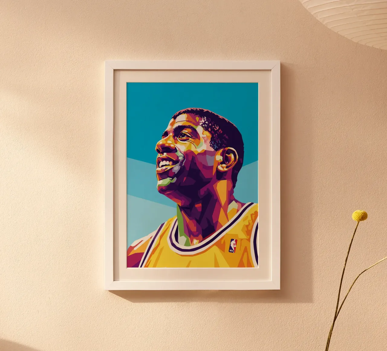 Il sorriso di Magic Johnson poster da Hantamrata