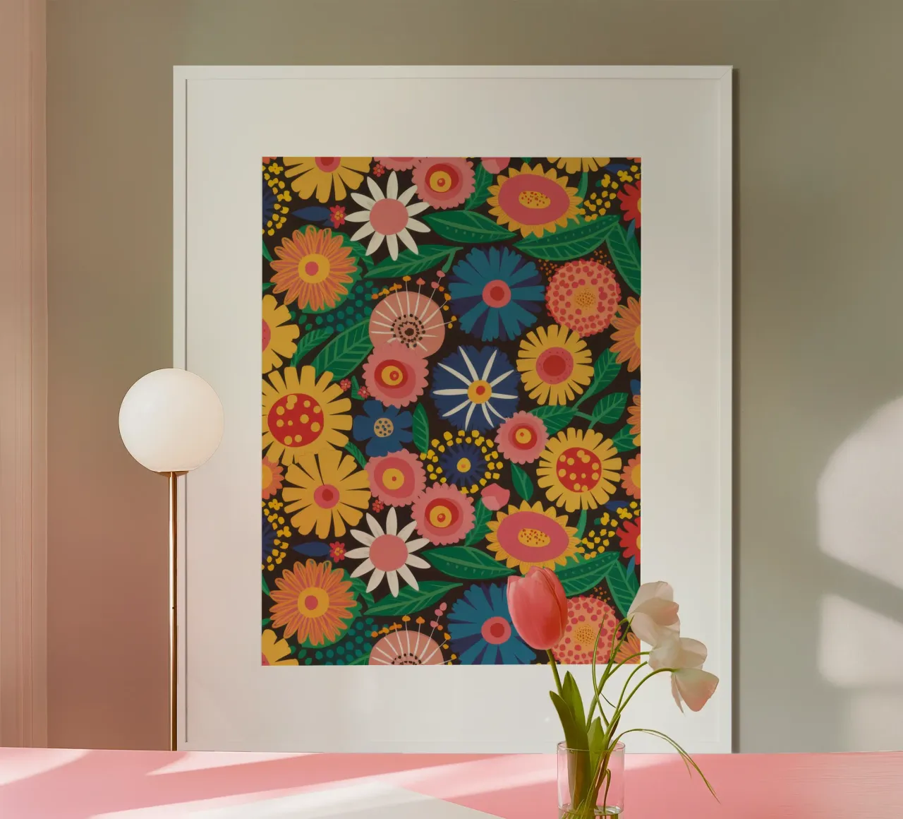 Ewiges Gänseblümchen Delight Poster von Orchid Patina