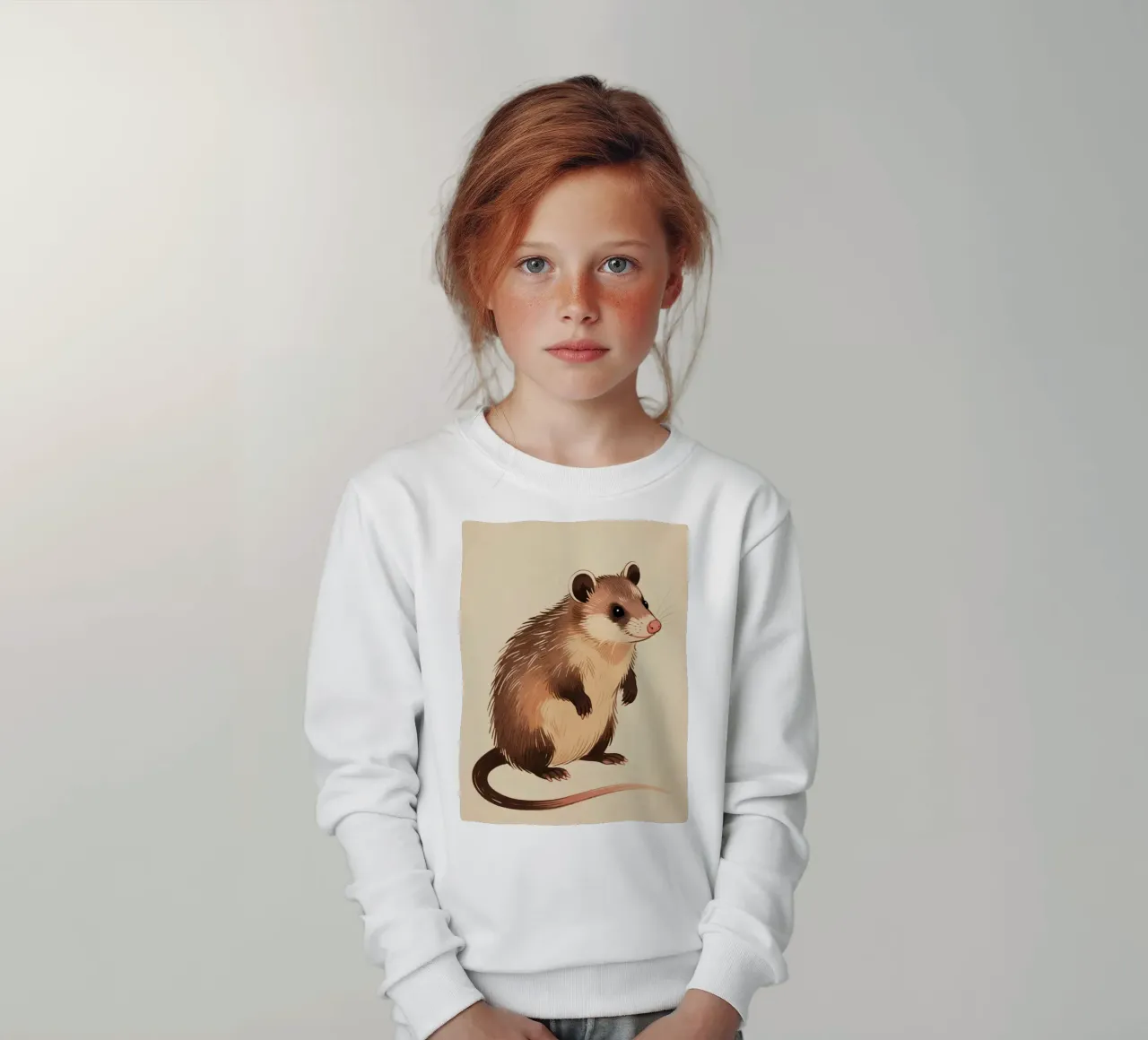 Opossum felpa bambino da knowledge