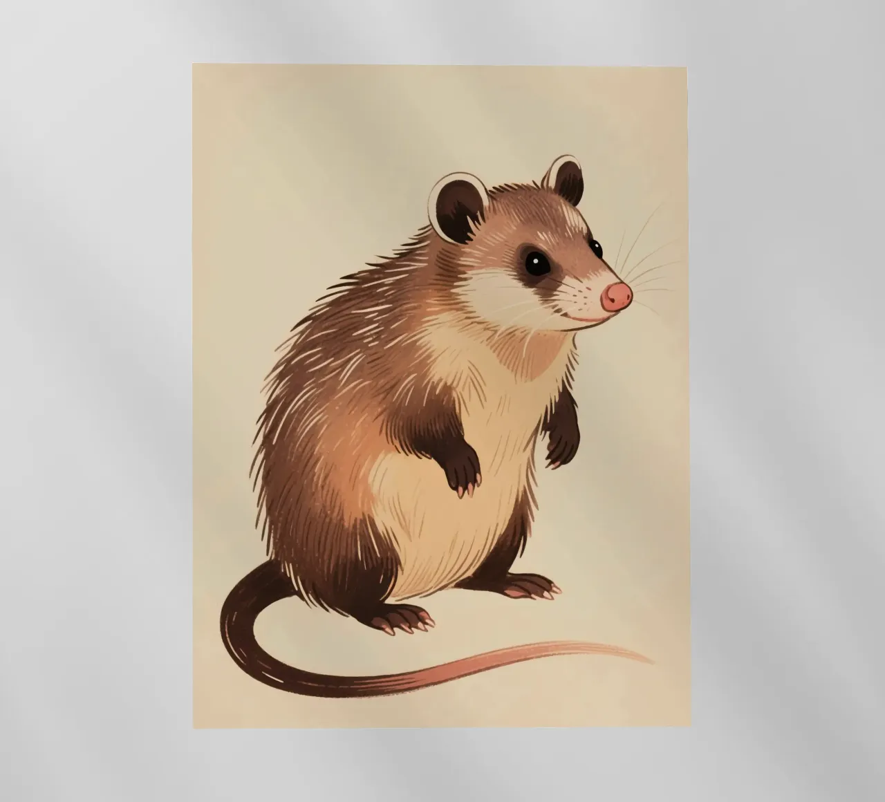 Opossum pellicola backlit da knowledge