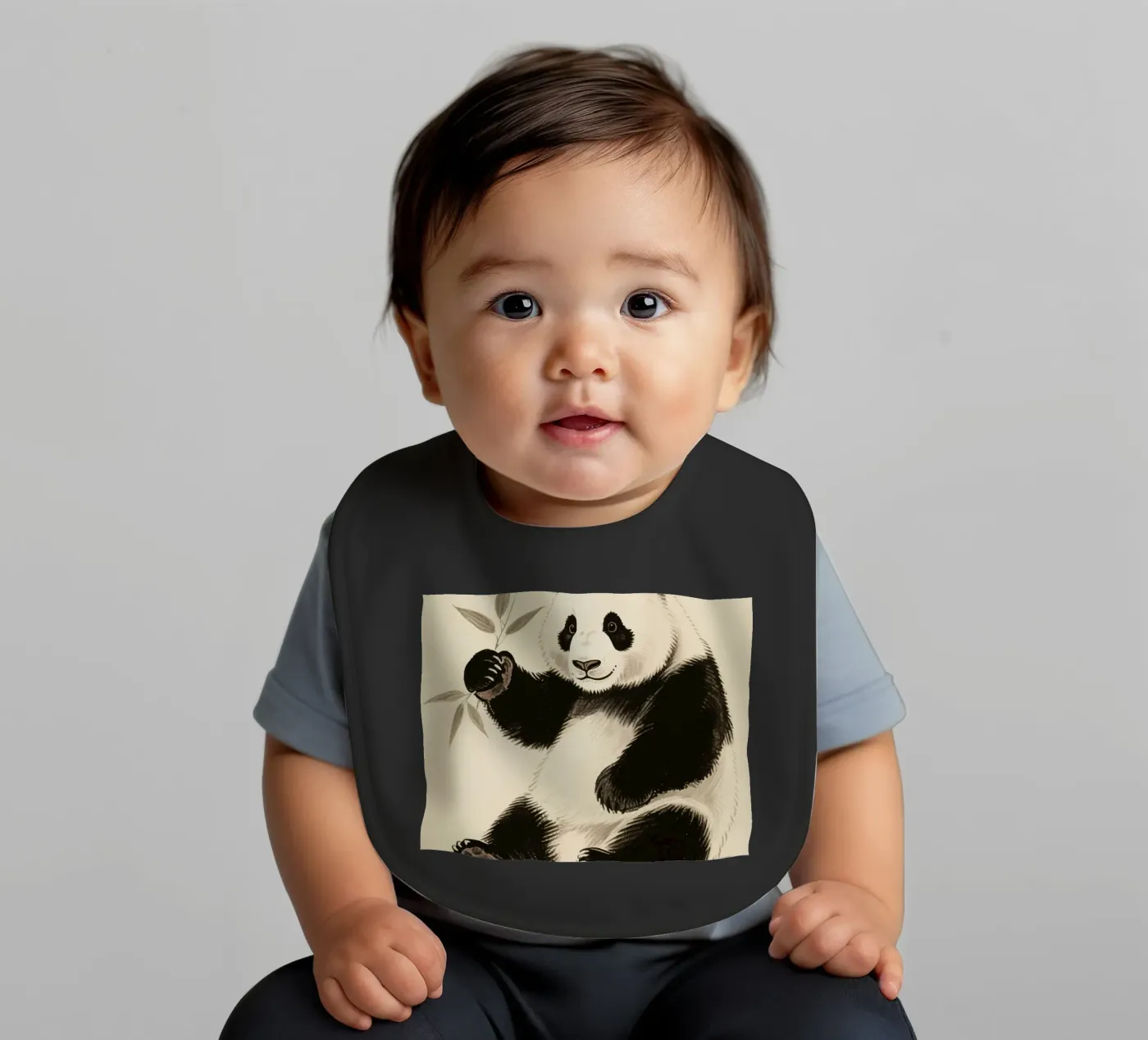 Panda Babylätzchen von knowledge