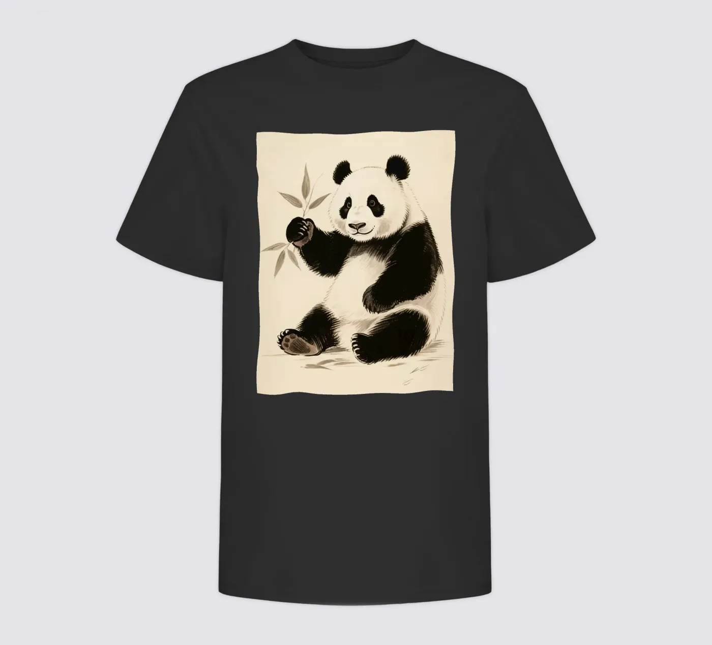 Panda kinder t-shirt van knowledge