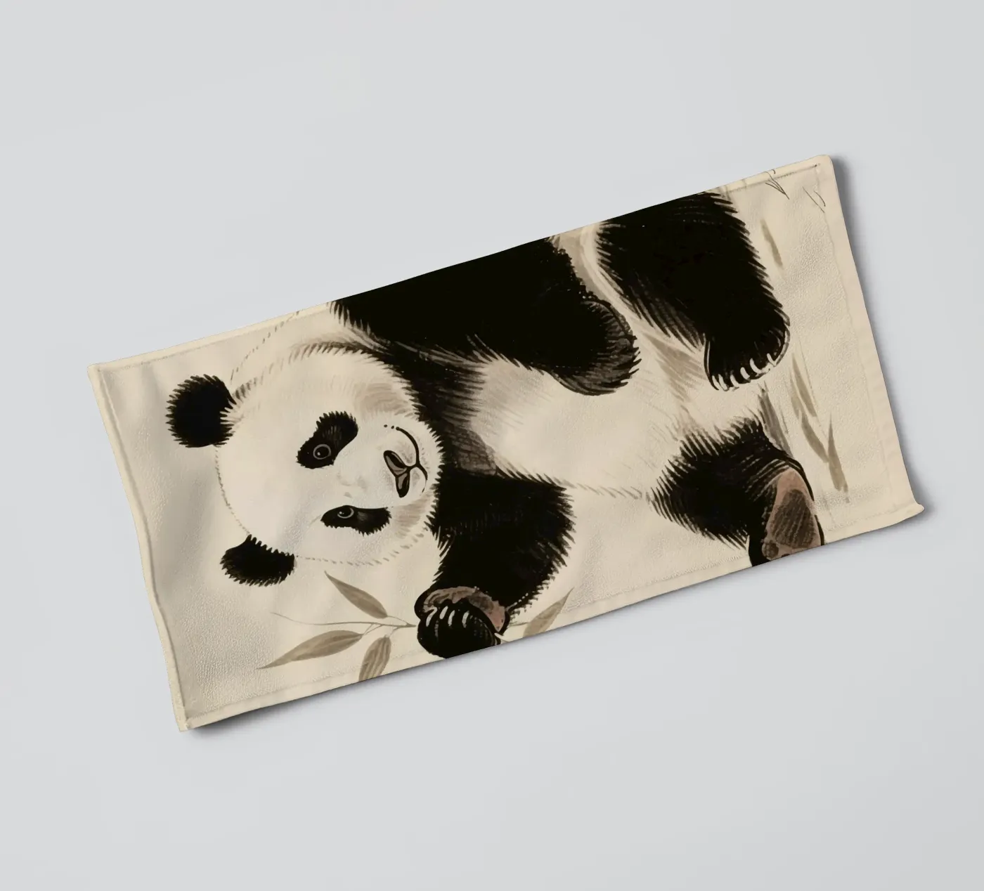 Panda badhanddoek van knowledge