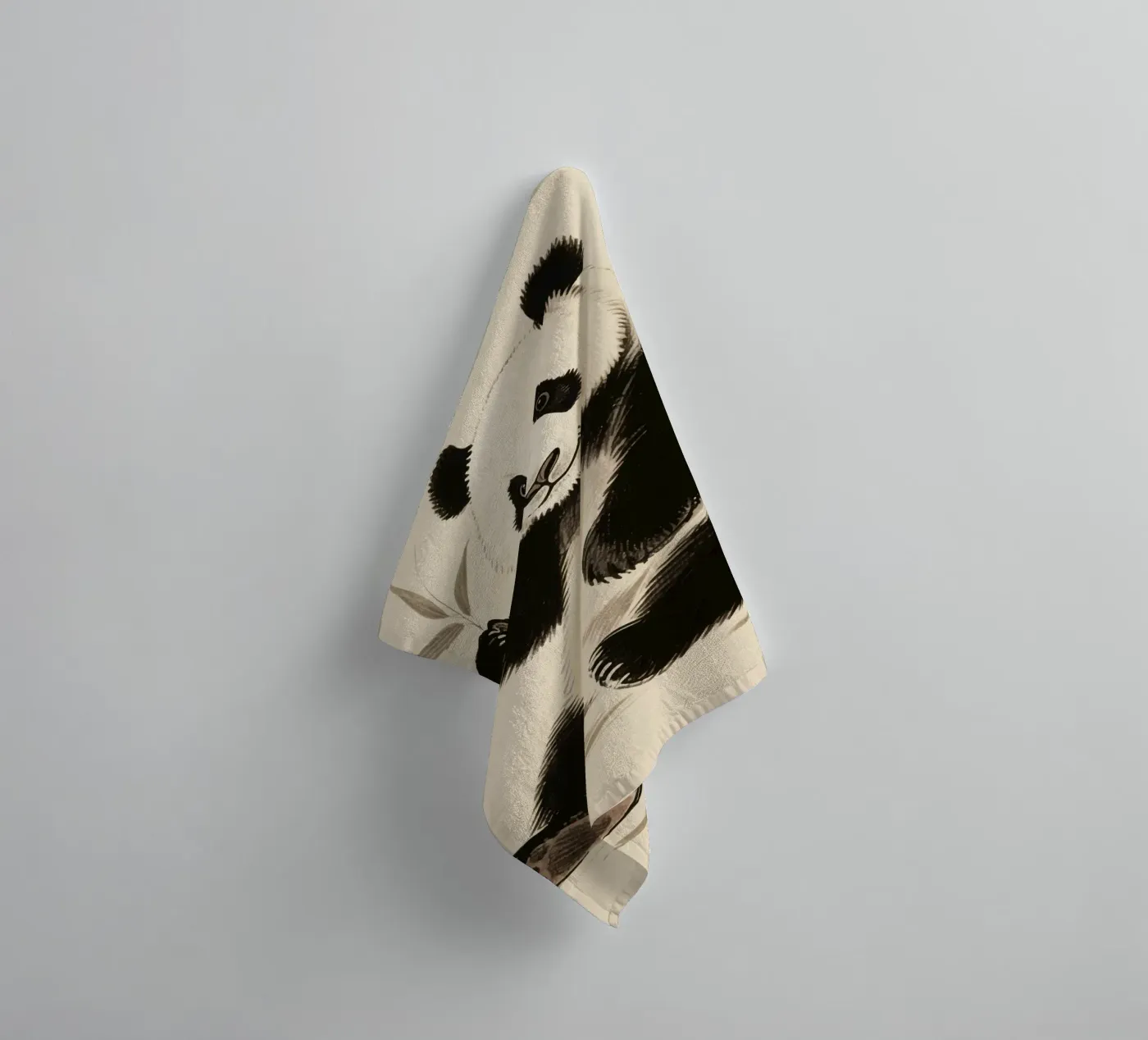 Panda badhanddoek van knowledge