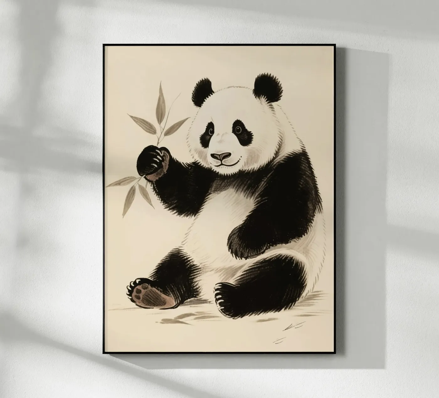 Panda acryl van knowledge