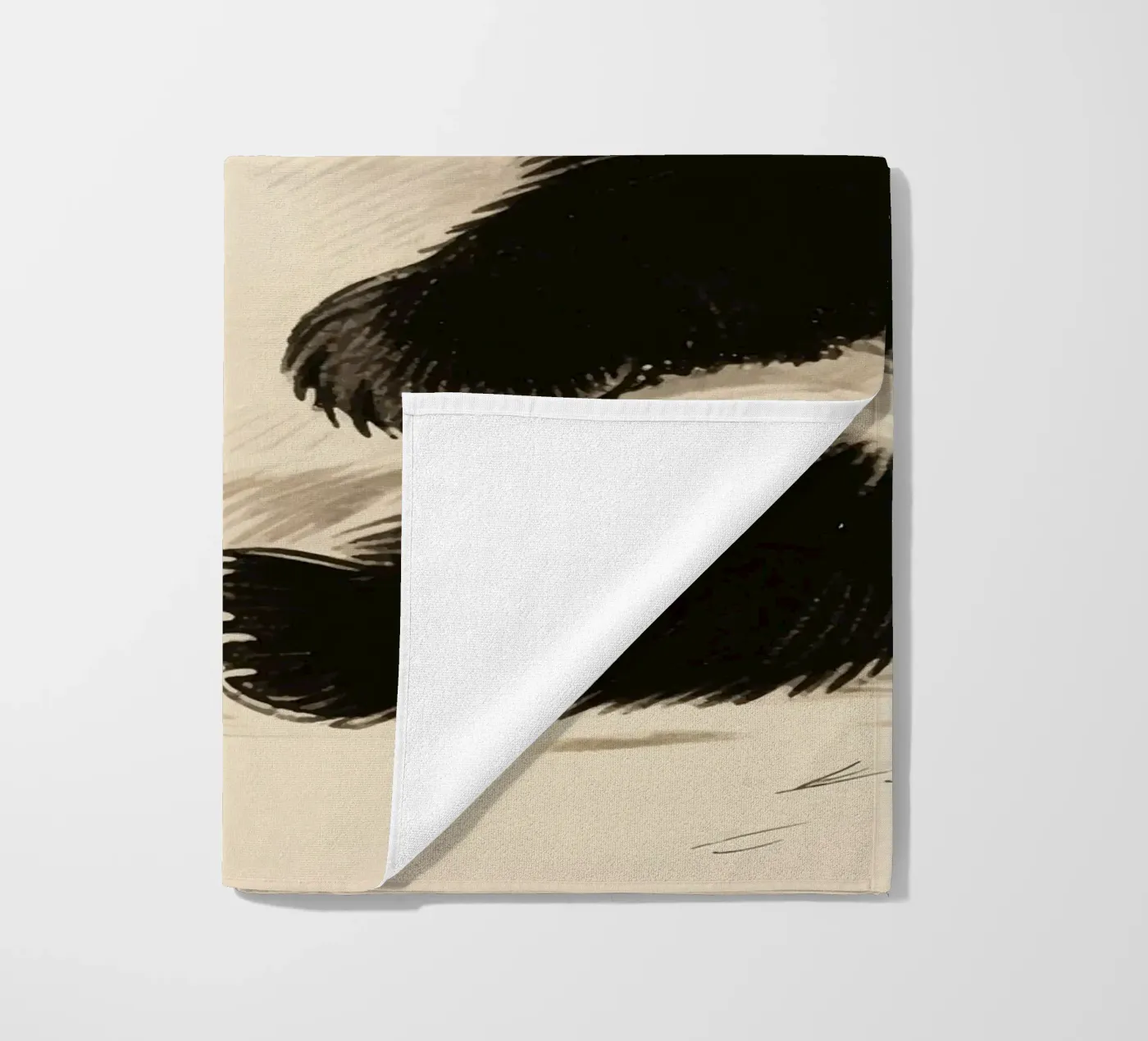 Panda serviette de plage de knowledge