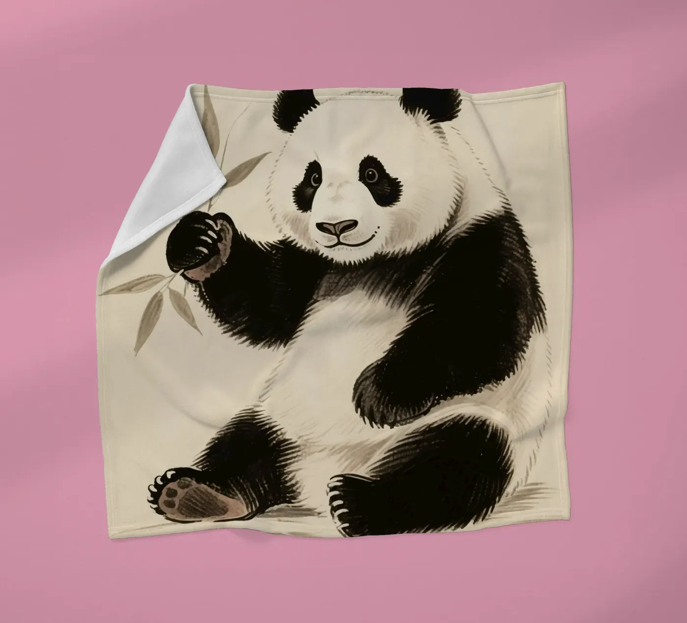 Panda coperta in pile da knowledge