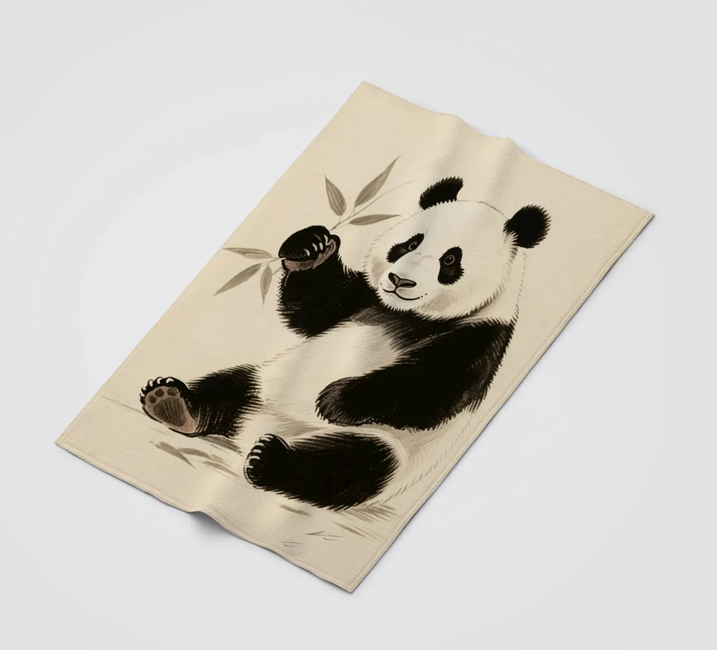 Panda coperta in pile da knowledge