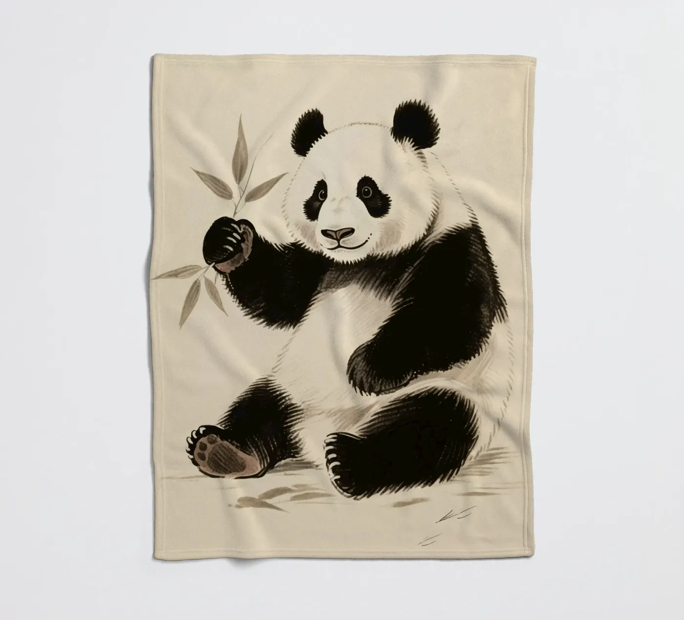 Panda coperta in pile da knowledge