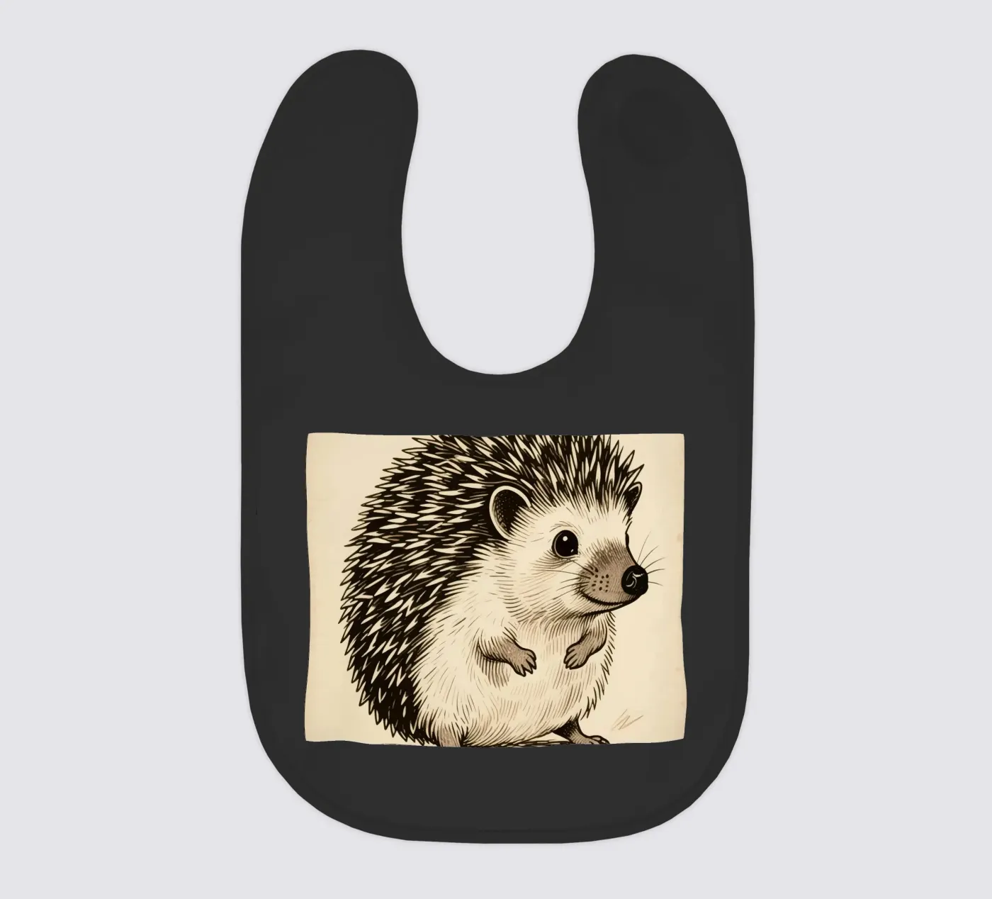 Hedgehog Babylätzchen von knowledge