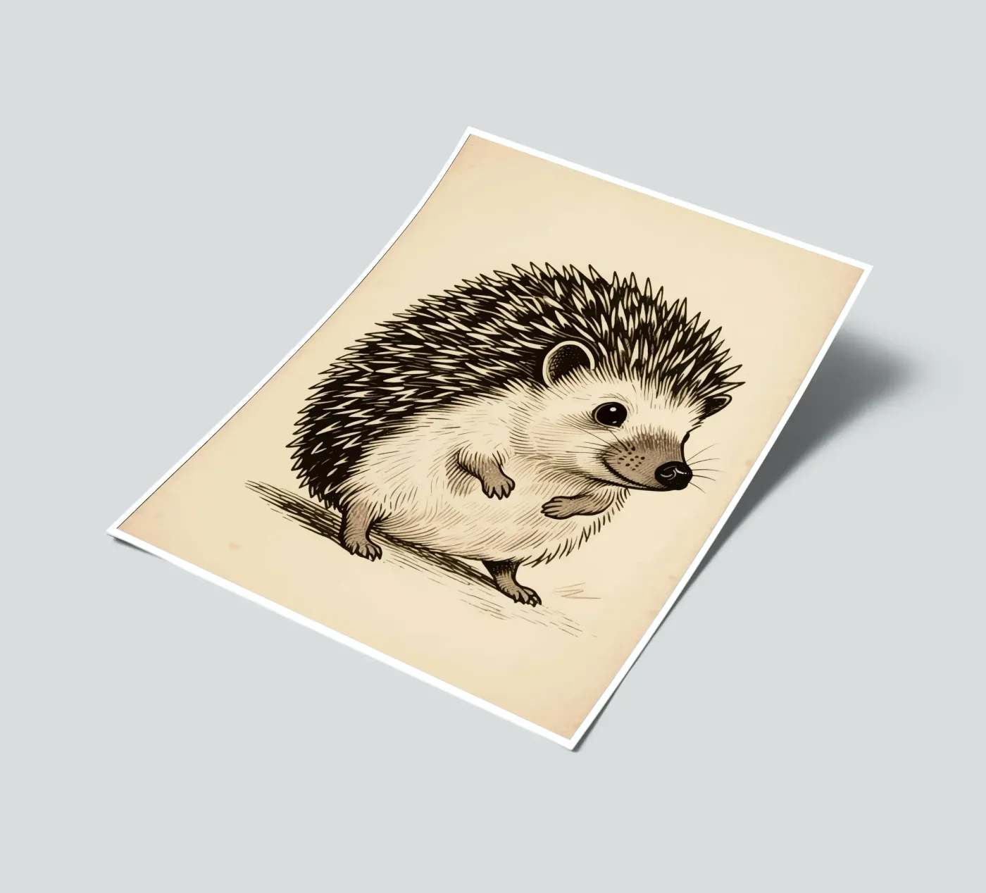 Igel Stickerbogen von knowledge