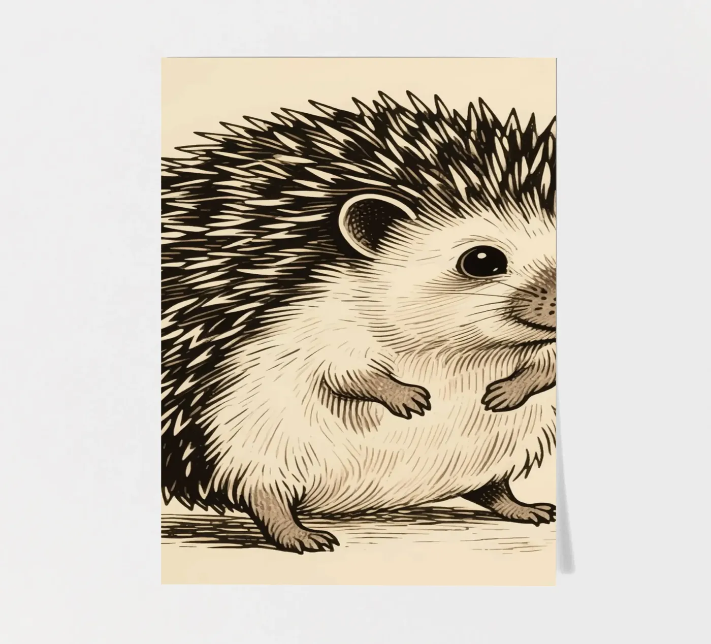 Igel Stickerbogen von knowledge