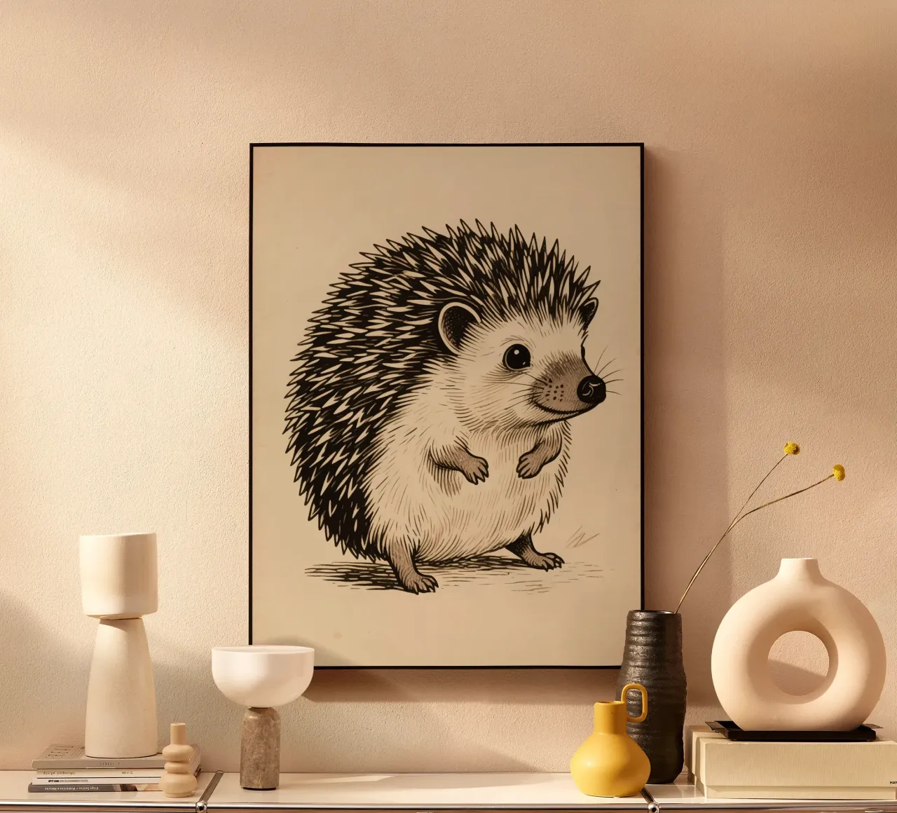 Hérisson plexiglas de knowledge