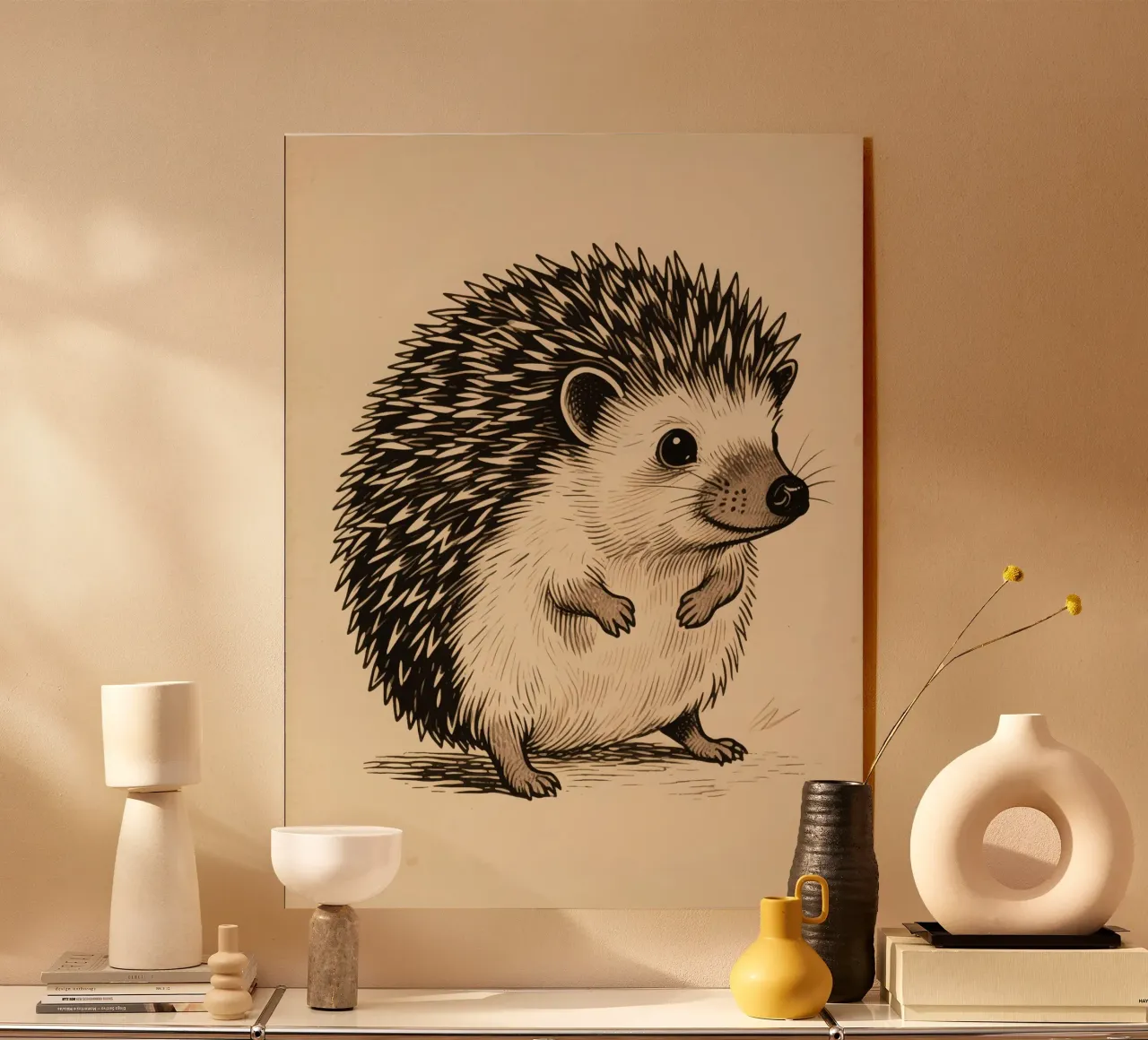 Hérisson plexiglas de knowledge