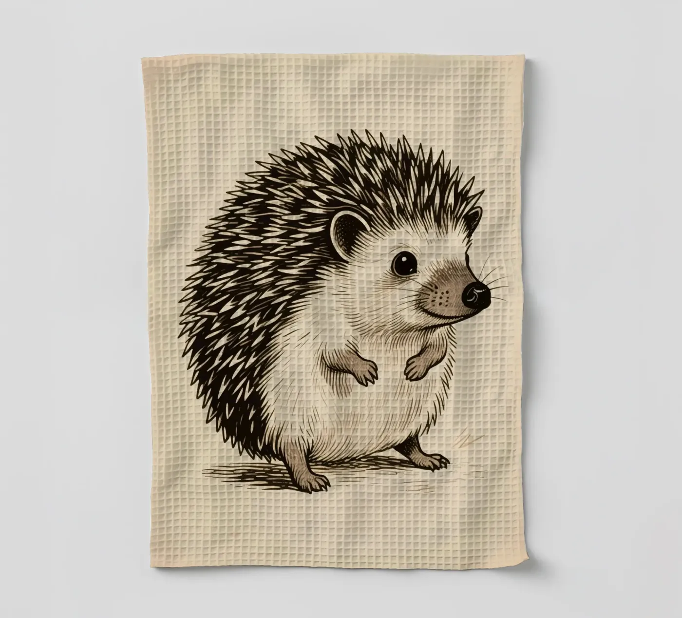 Igel Geschirrtuch von knowledge