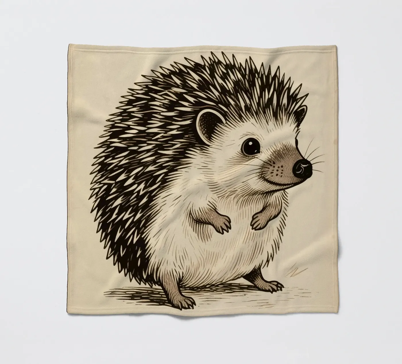 Hedgehog Fleecedecke von knowledge