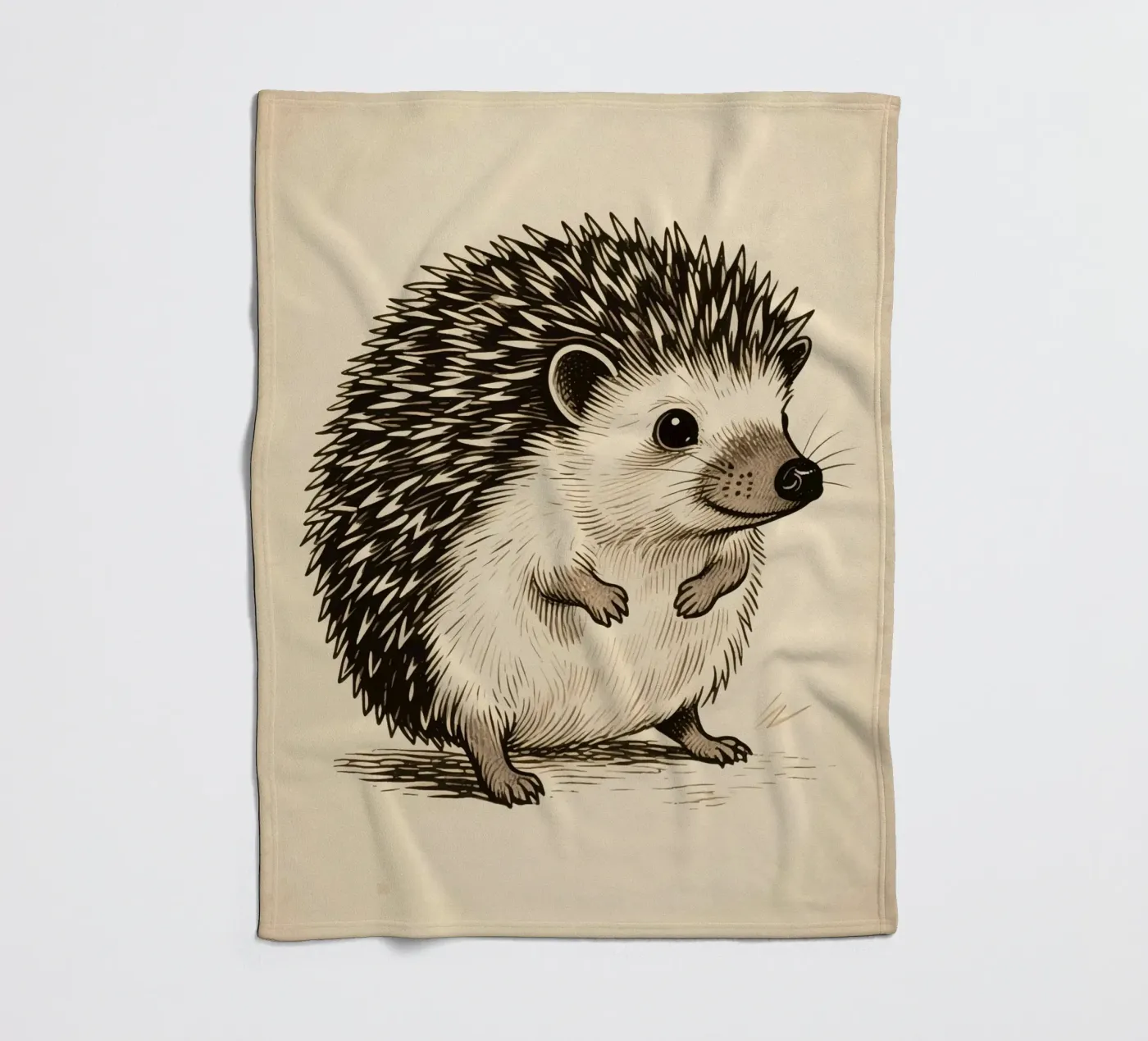 Hedgehog Fleecedecke von knowledge