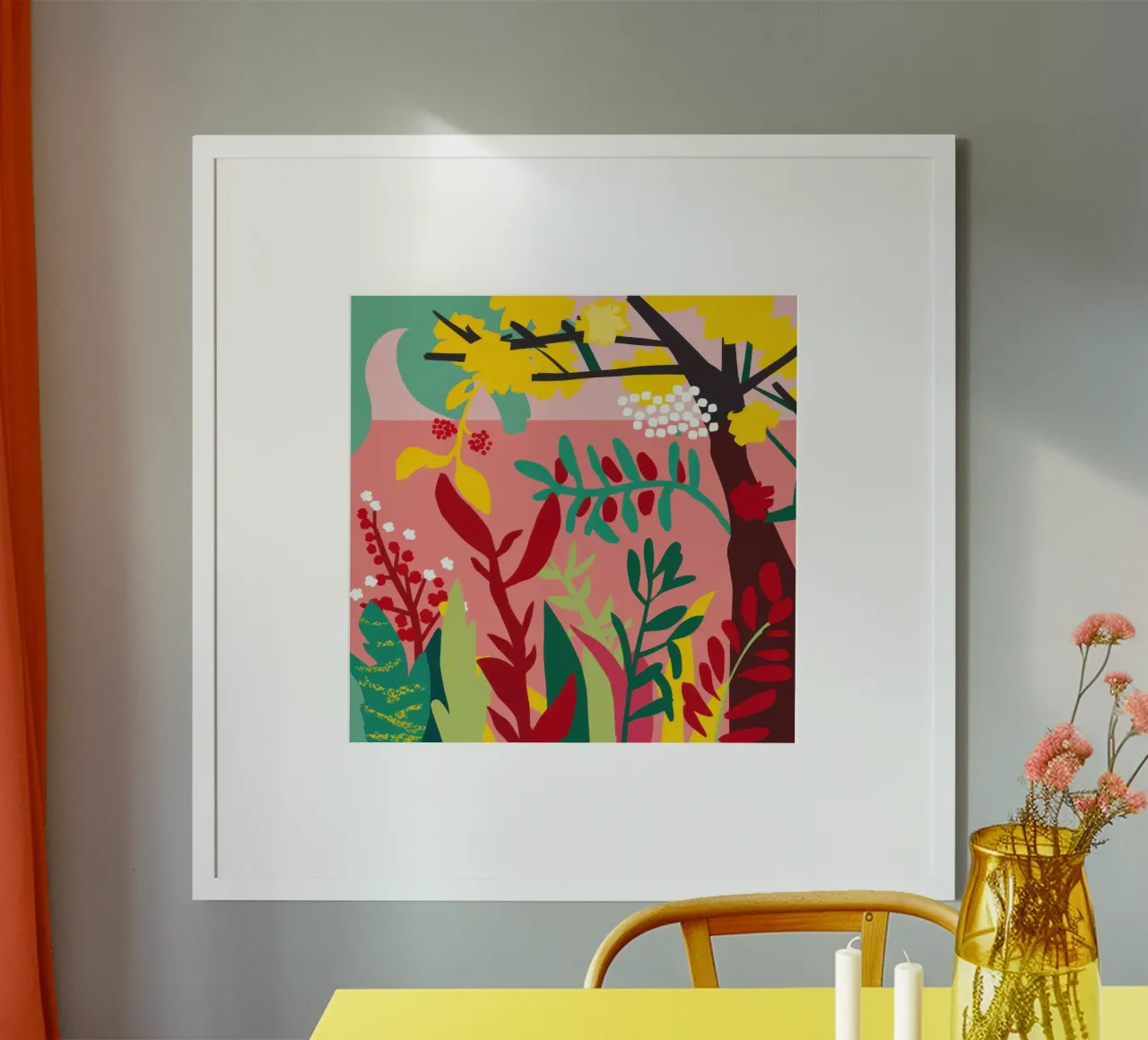 Canzone da giardino stravagante poster da Echo Saber