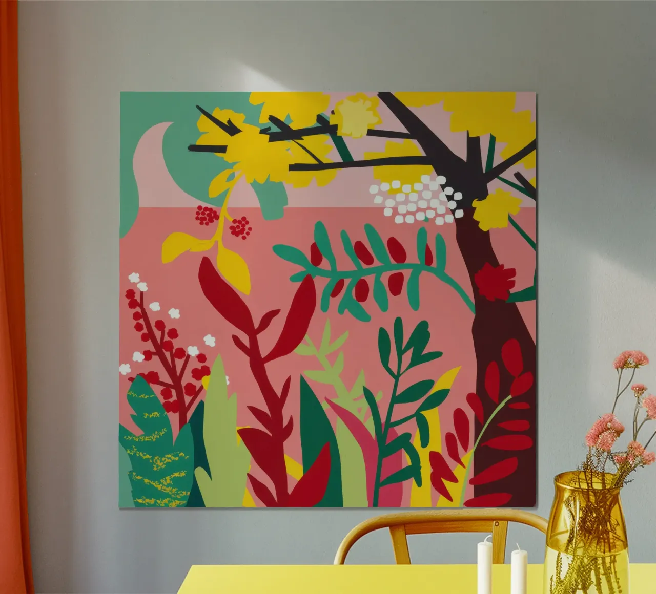 Canzone da giardino stravagante poster da Echo Saber