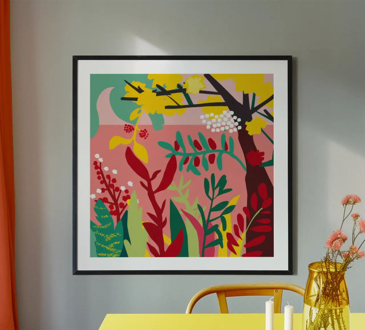 Canzone da giardino stravagante poster da Echo Saber