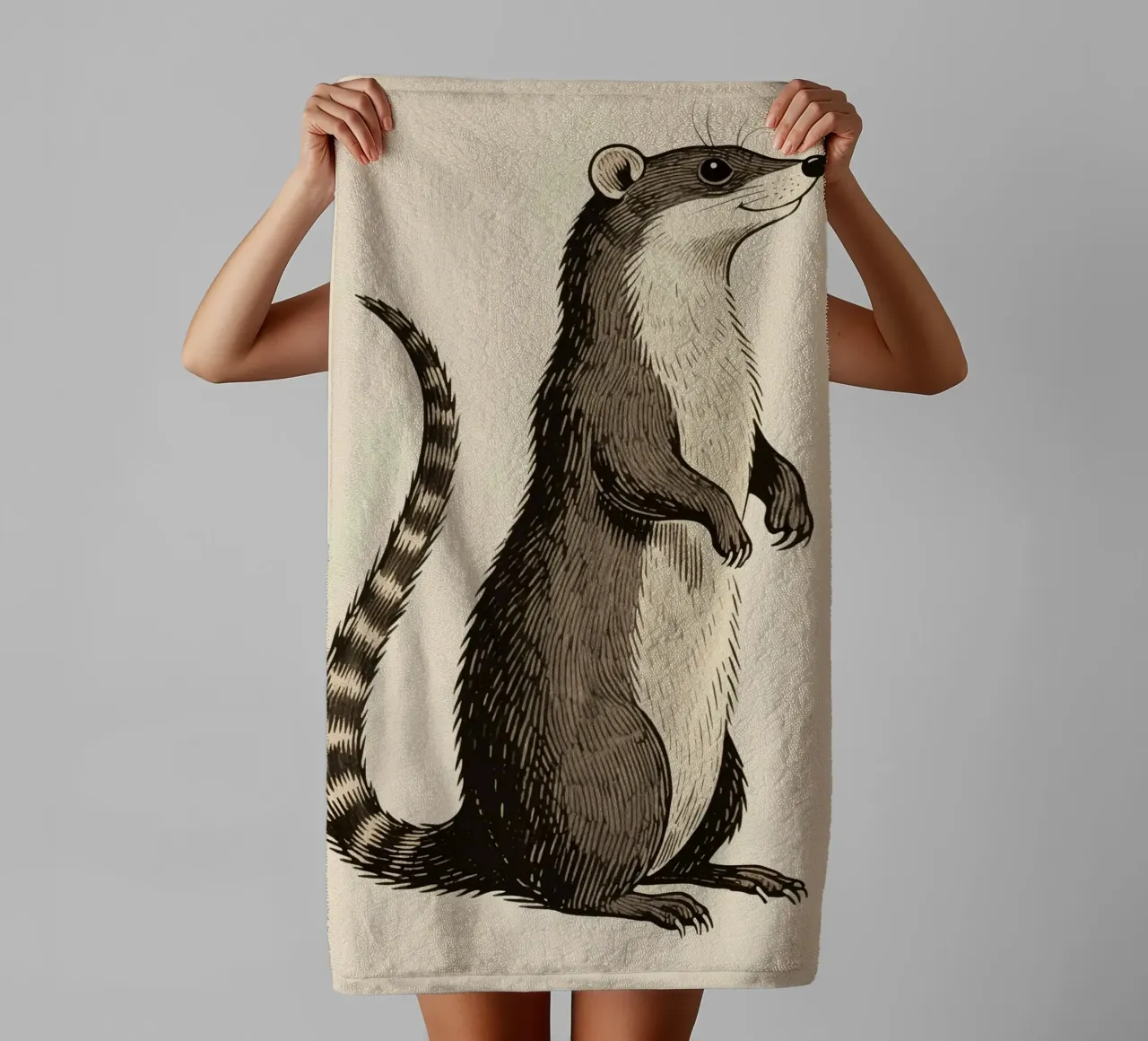 Mongoose towel by knowledge