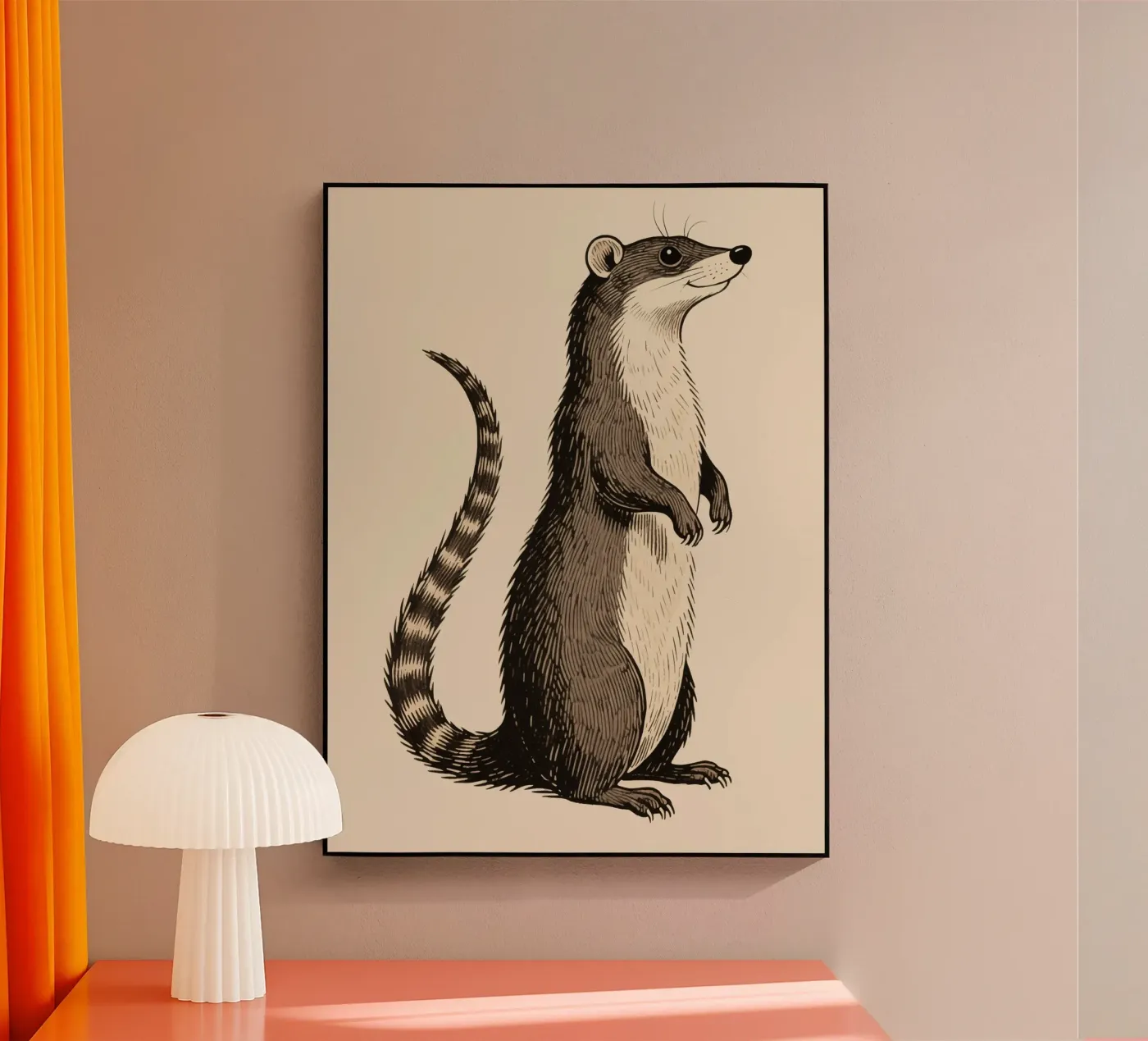 Mongoose Acryl-Glas von knowledge