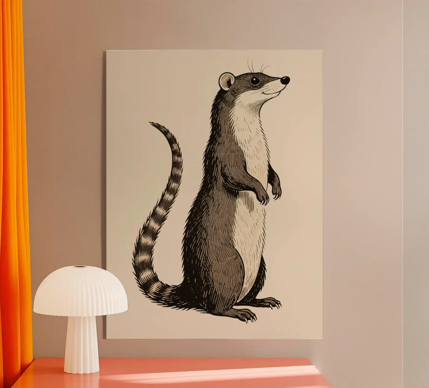 Mongoose Acryl-Glas von knowledge