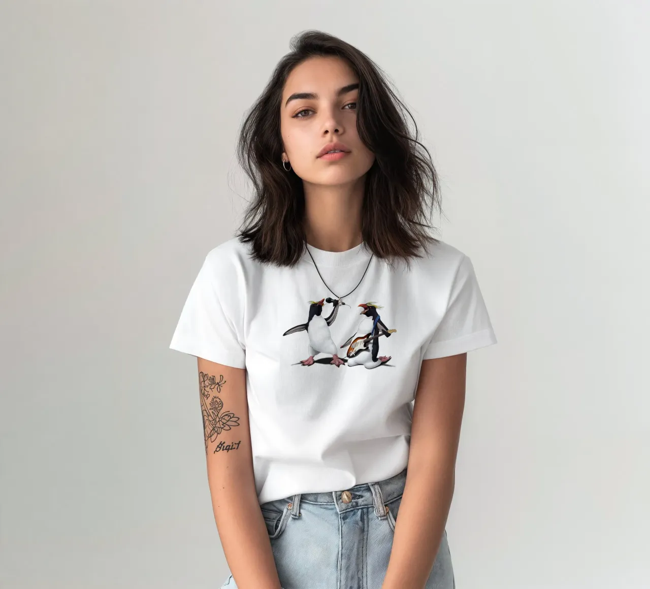 Rock (Coloured) t-shirt da Rob Art | Illustration