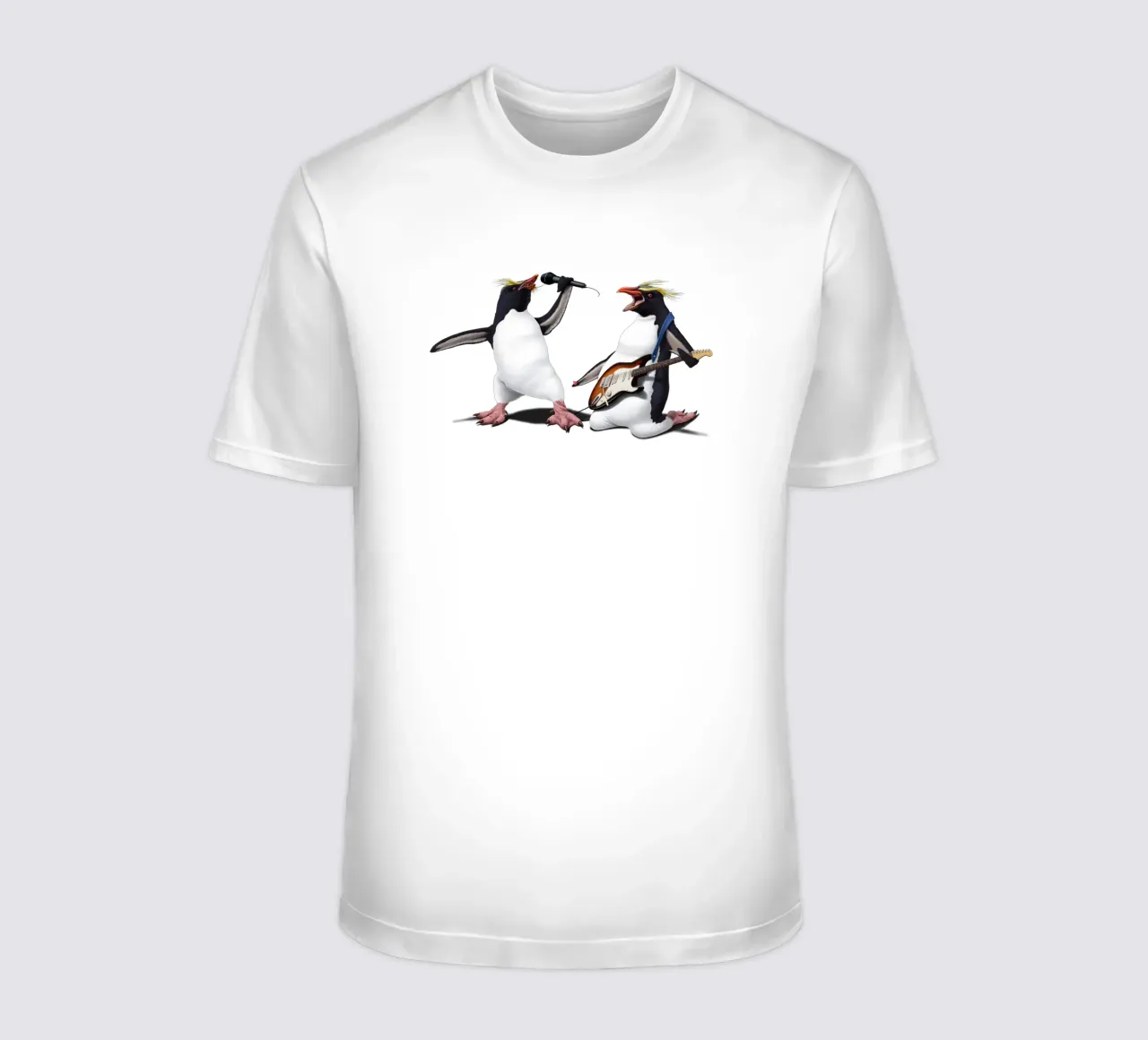 Rock (Coloured) t-shirt da Rob Art | Illustration