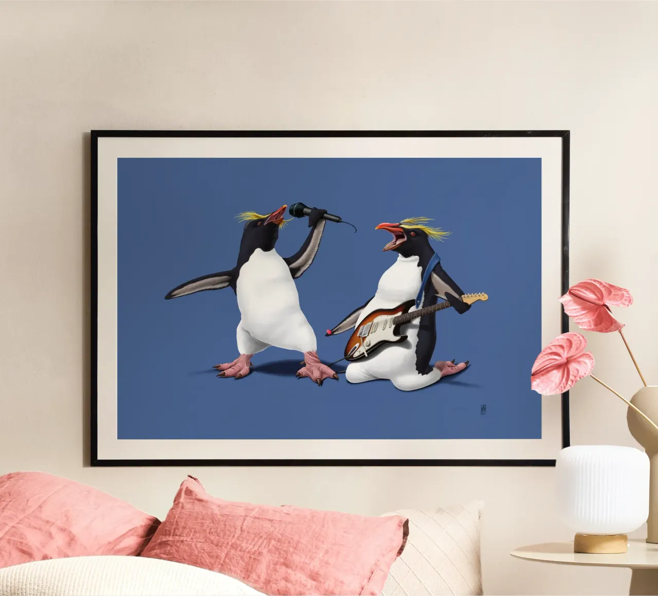 Rock (Coloured) poster da Rob Art | Illustration