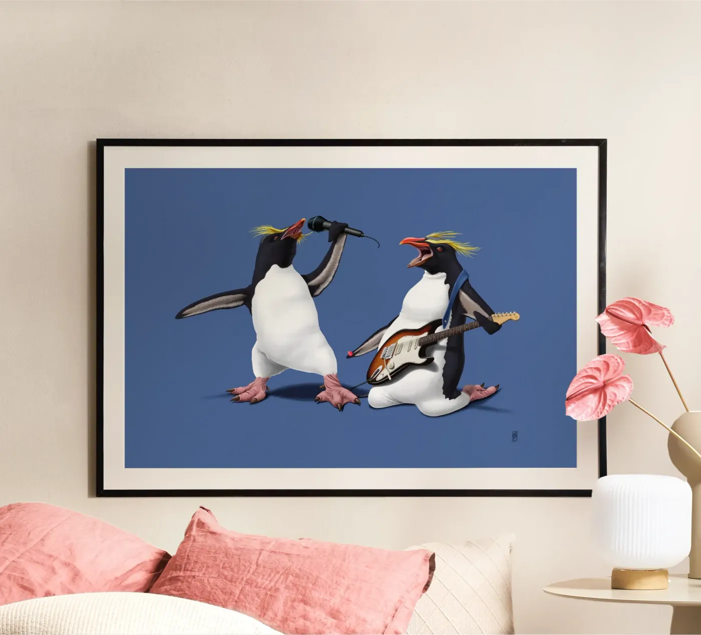 Rock (Coloured) poster da Rob Art | Illustration