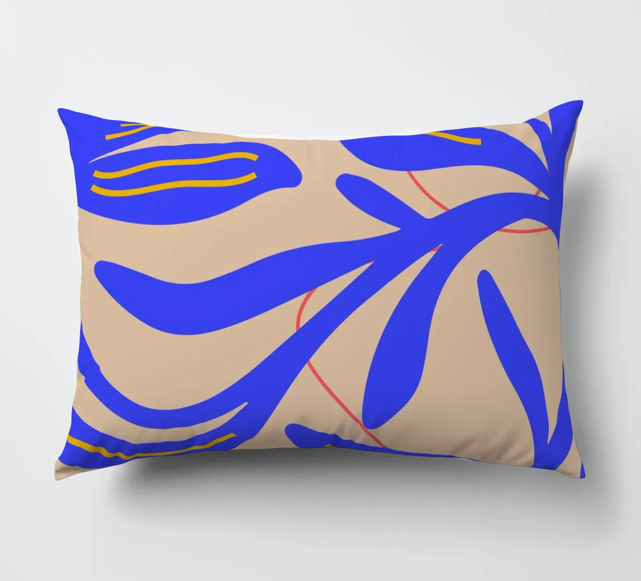 Abstract Leaf & Flower Art Print | Botanical  | Modern cojín de PrintCessStudio