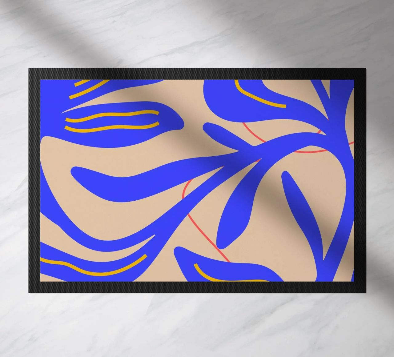 Abstract Leaf & Flower Art Print | Botanical  | Modern zerbino da PrintCessStudio