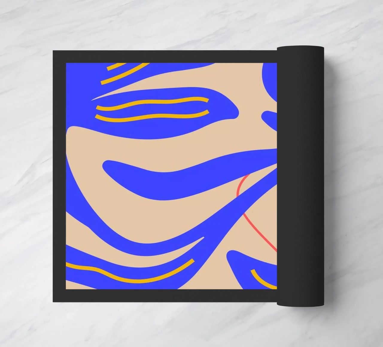 Abstract Leaf & Flower Art Print | Botanical  | Modern zerbino da PrintCessStudio